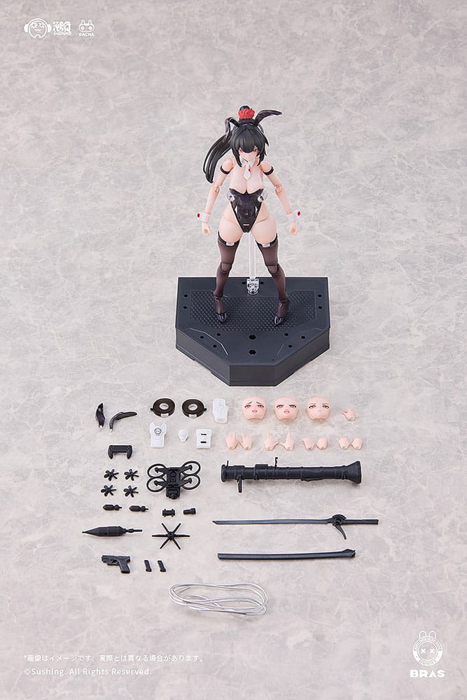 Bunny Rapid Action Squad Actionfigur 1/12 Attacker Runa 16 cm Image 15