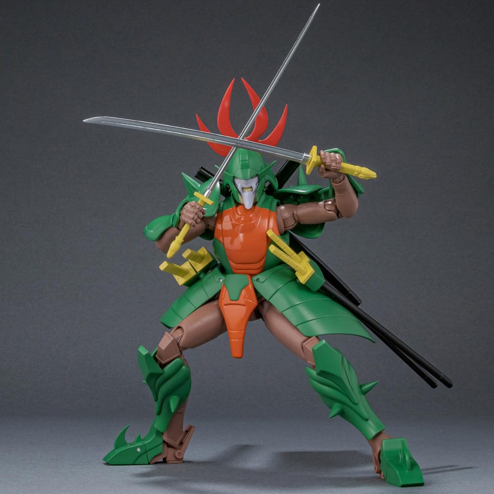 Chou-Dan-Kadou Yoroiden-Samurai Troopers Actionfigur Doku Mashou Naaza 15 cm Image 2