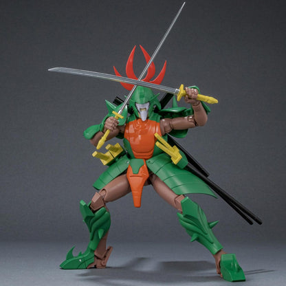Chou-Dan-Kadou Yoroiden-Samurai Troopers Actionfigur Doku Mashou Naaza 15 cm Image 2