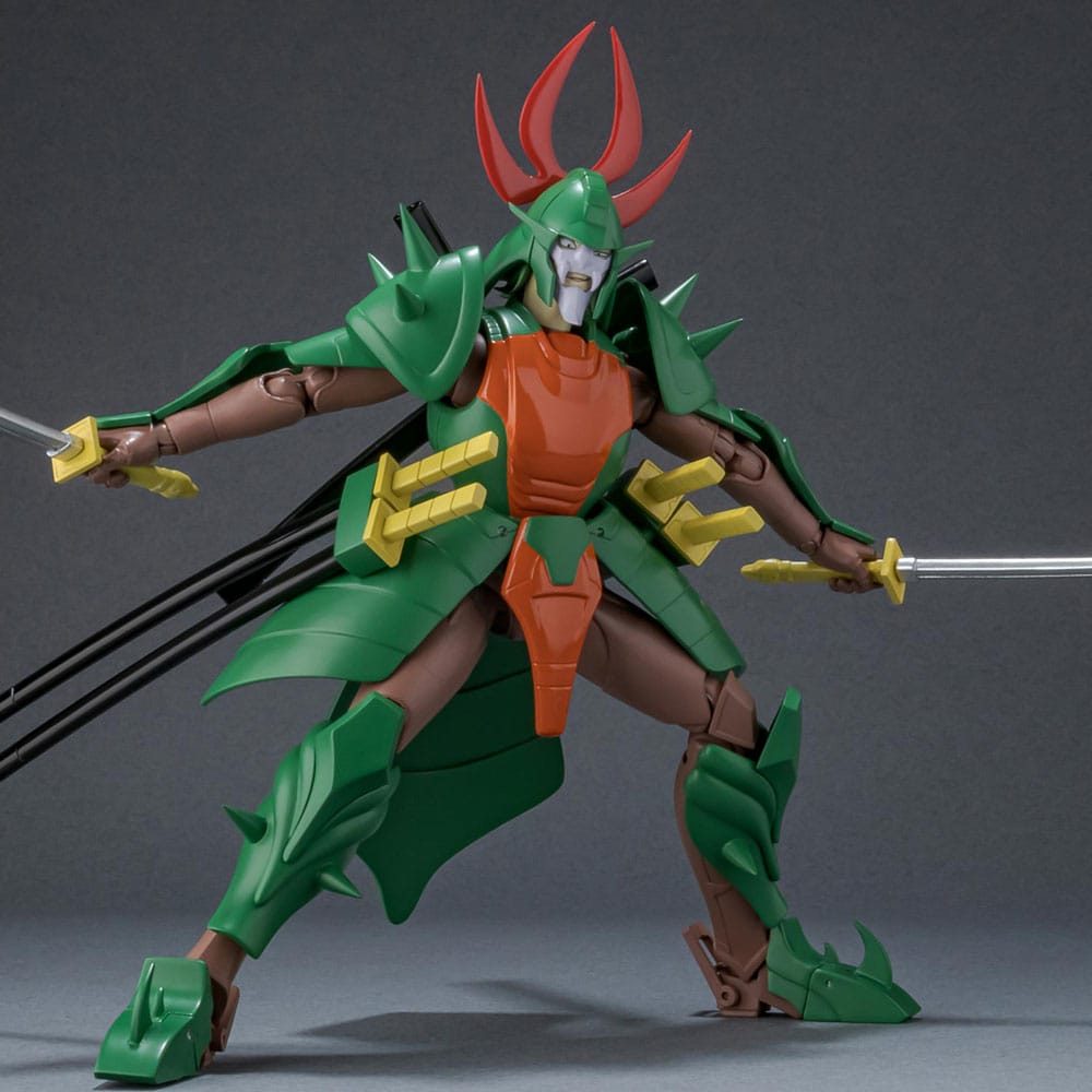 Chou-Dan-Kadou Yoroiden-Samurai Troopers Actionfigur Doku Mashou Naaza 15 cm Image 3
