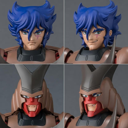 Chou-Dan-Kadou Yoroiden-Samurai Troopers Actionfigur Yami Mashou Anubisu 15 cm Image 11