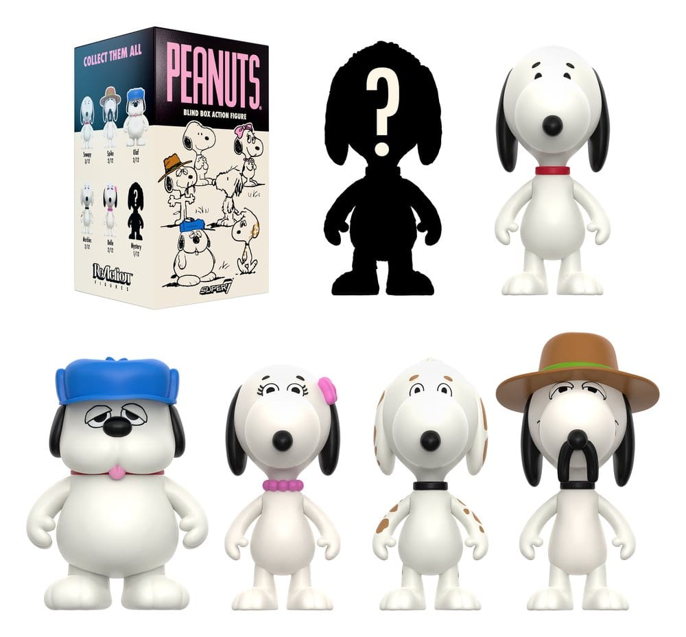 Peanuts ReAction Actionfiguren Snoopy's Siblings Wave 10 Blind Box 10 cm Display (12) Image 4