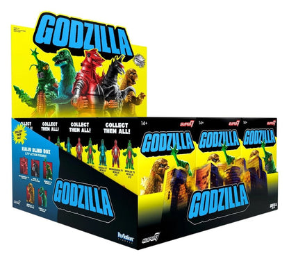 Godzilla Toho (Metallic) Actionfigur Blind Box Wave 5 Display (12) Image 1