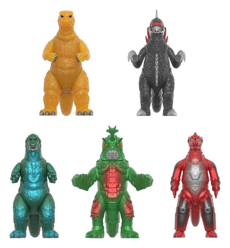 Godzilla Toho (Metallic) Actionfigur Blind Box Wave 5 Display (12) Image 2