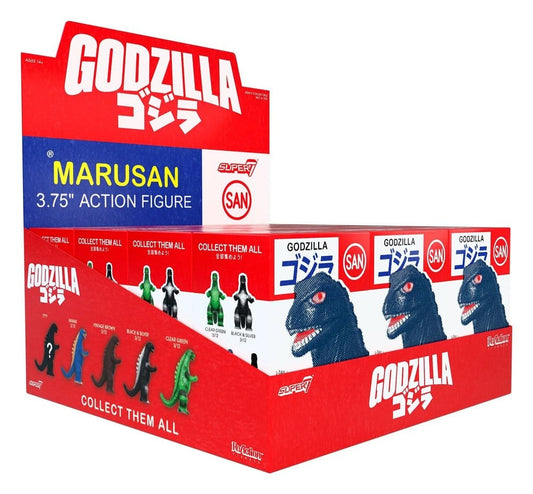 Godzilla Toho (Marusan) Actionfigur Blind Box Wave 6 Display (12) Image 1