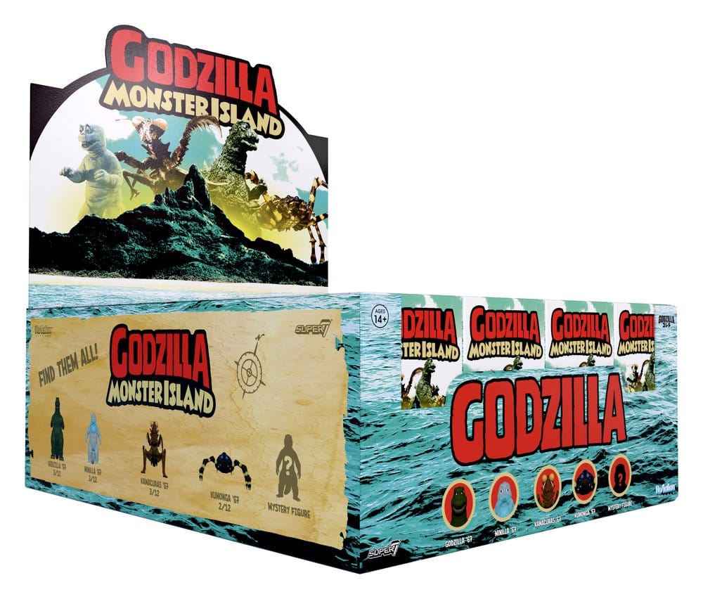 Godzilla Toho (Monster Island) Actionfigur Wave 13 Blind Box Display (12) Image 1