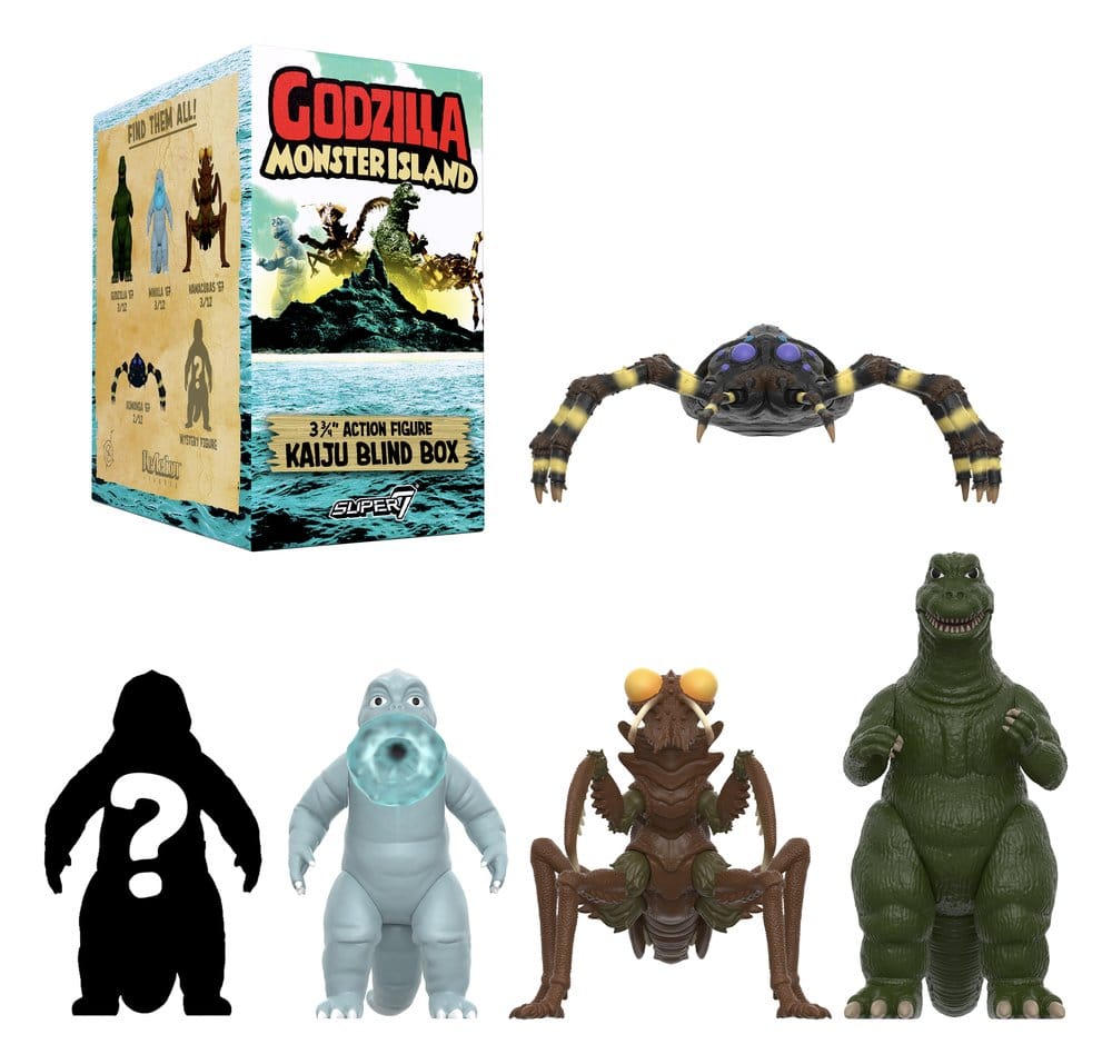 Godzilla Toho (Monster Island) Actionfigur Wave 13 Blind Box Display (12) Image 5