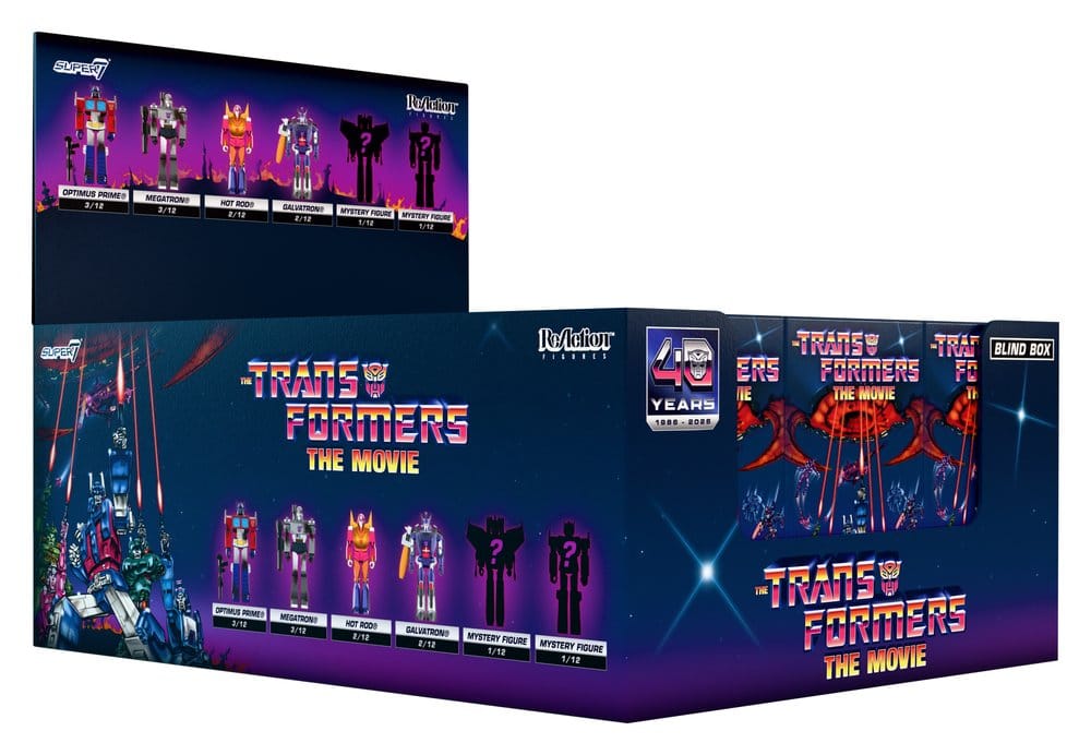 Transformers ReAction Actionfiguren Wave 05 The Movie Blind Box 10 cm Display (12) Image 1