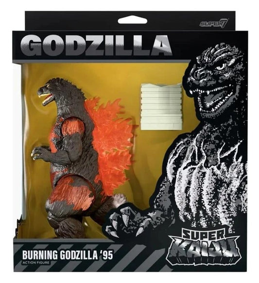 Godzilla Toho Super Kaiju Actionfigur Wave 02 Burning Godzilla '95 Image 1