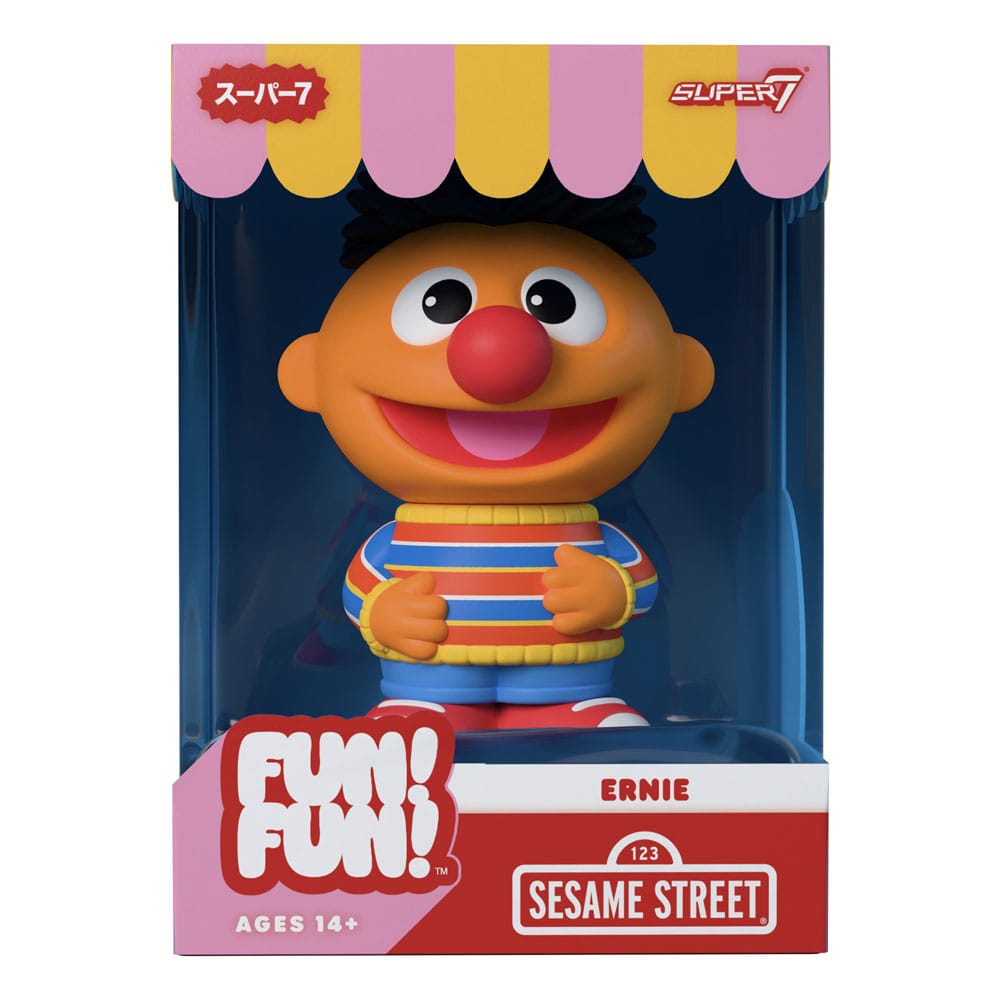Sesamstraße FUN! FUN! Soft Vinyl Figur Wave 02 Ernie 13 cm Image 2