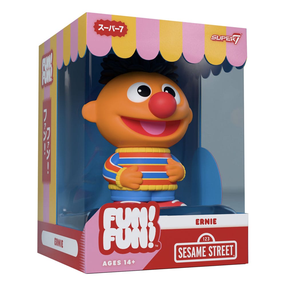 Sesamstraße FUN! FUN! Soft Vinyl Figur Wave 02 Ernie 13 cm Image 3