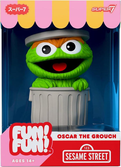 Sesamstraße Fun! Fun! Minifigur Wave 01 - Oscar the Grouch 18 cm Image 1