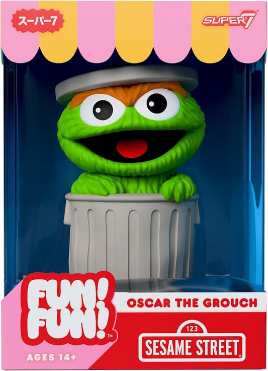 Sesamstraße Fun! Fun! Minifigur Wave 01 - Oscar the Grouch 18 cm Image 1