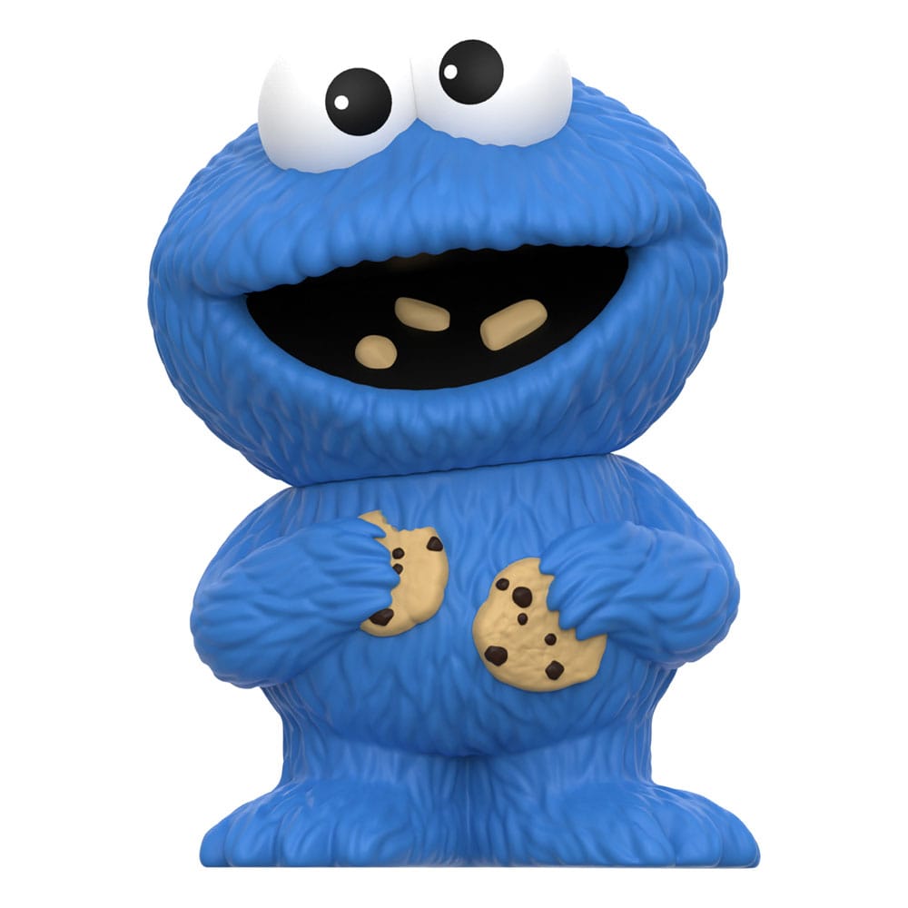 Sesamstraße FUN! FUN! Soft Vinyl Figur Wave 02 Cookie Monster 13 cm Image 1