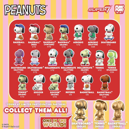 Peanuts Fun! Fun! Minifiguren Wave 01 Athlete Snoopy Blind Box Display (9) Image 2