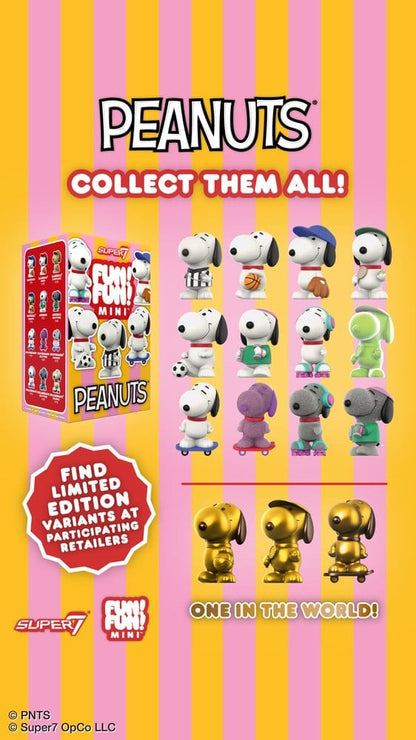 Peanuts Fun! Fun! Minifiguren Wave 01 Athlete Snoopy Blind Box Display (9) Image 3