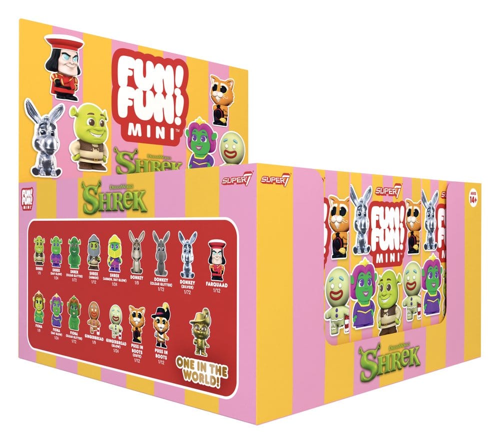 Shrek Fun! Fun! Minifiguren Wave 01 Blind Box Display (9) Image 1