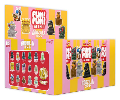 Godzilla Toho Fun! Fun! Minifiguren Wave 01 Blind Box Display (9) Image 1