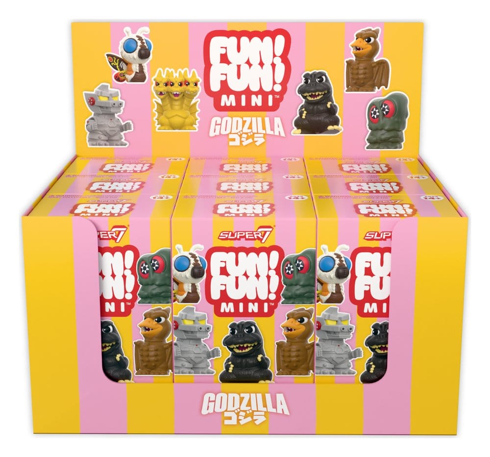 Godzilla Toho Fun! Fun! Minifiguren Wave 01 Blind Box Display (9) Image 2