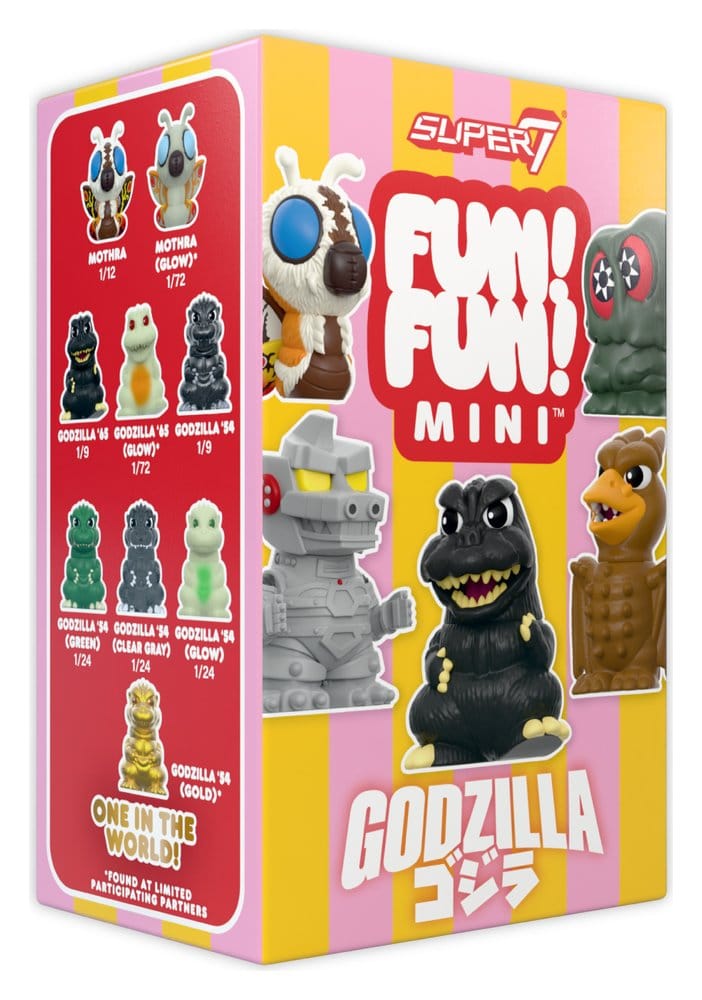 Godzilla Toho Fun! Fun! Minifiguren Wave 01 Blind Box Display (9) Image 3