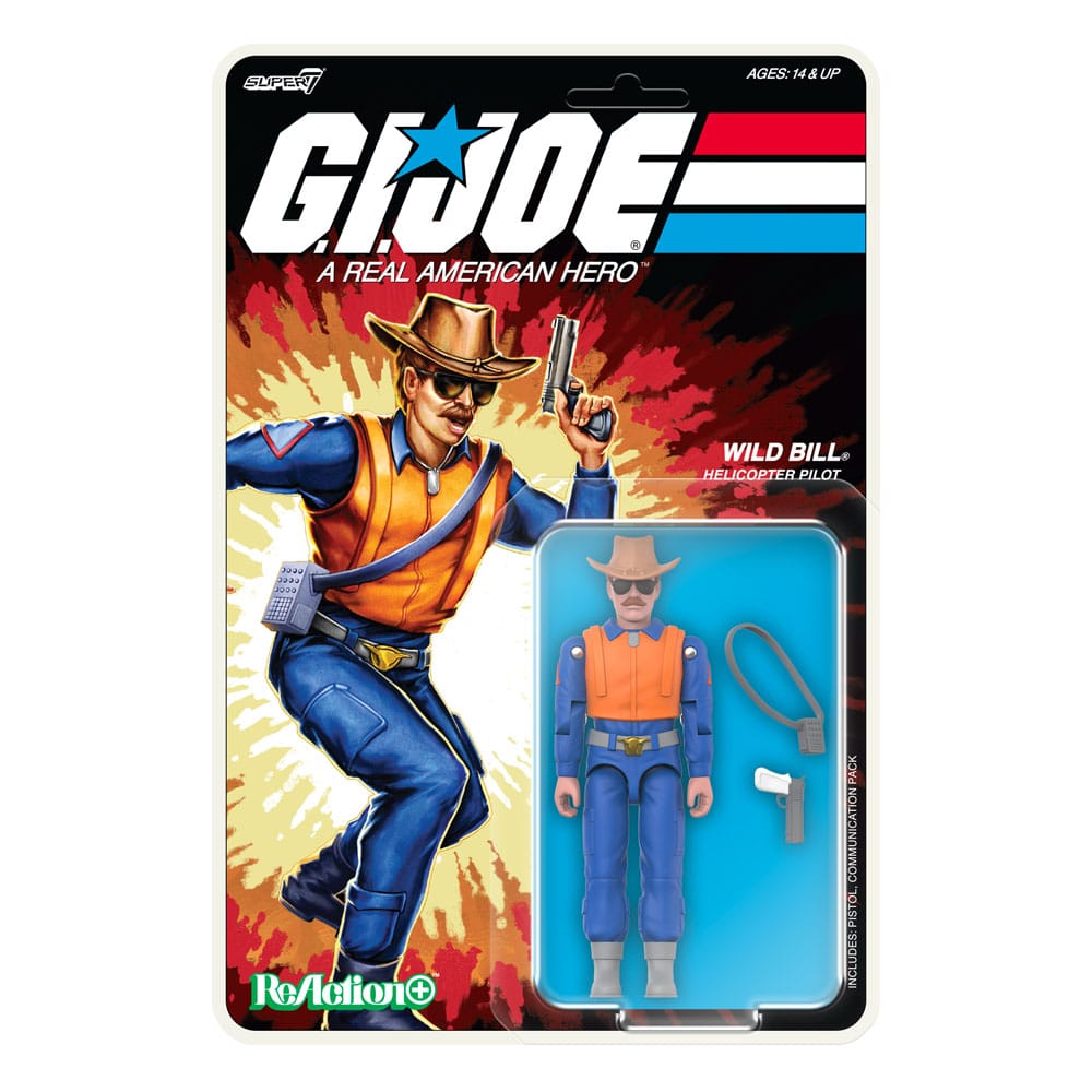 GI Joe ReAction+ Actionfigur Wave 3 Wild Bill (Cartoon) 10 cm Image 3
