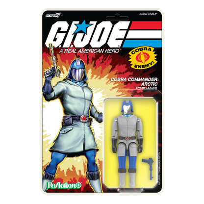 GI Joe ReAction+ Actionfigur Wave 3 Arctic Cobra Commander (Cartoon) 10 cm Image 3
