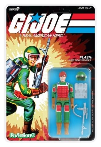 GI Joe ReAction+ Actionfigur Wave 07 Flash (Comic) 10 cm Image