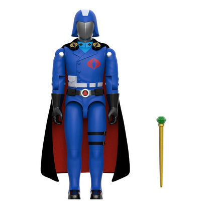 GI Joe ReAction+ Actionfigur Wave 06 Cobra Commander (Movie, Black Cape) 10 cm Image 1