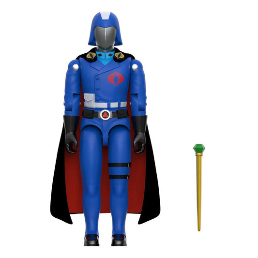 GI Joe ReAction+ Actionfigur Wave 06 Cobra Commander (Movie, Black Cape) 10 cm Image 1