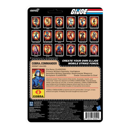 GI Joe ReAction+ Actionfigur Wave 06 Cobra Commander (Movie, Black Cape) 10 cm Image 3
