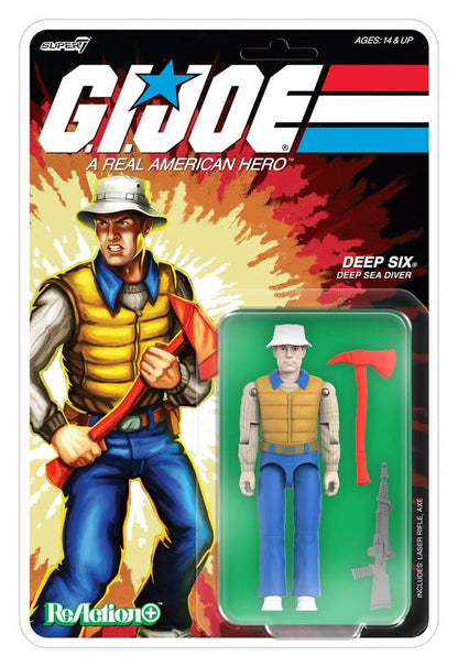 G.I. Joe (Comic) ReAction+ Actionfigur Wave 09 Deep Six Image 1