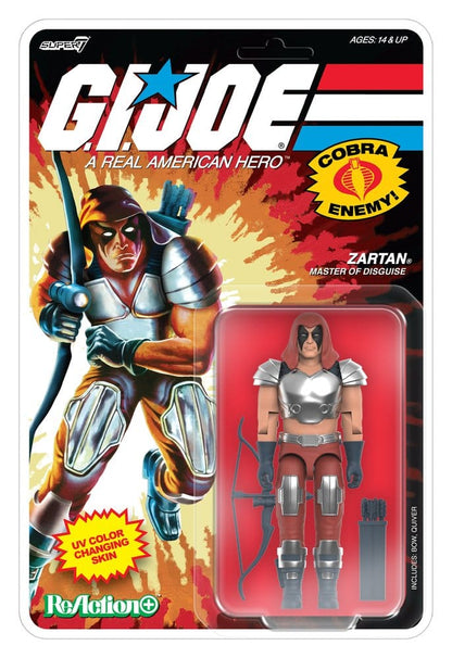 G.I. Joe (Comic) ReAction+ Actionfigur Wave 09 Zartan Image 1