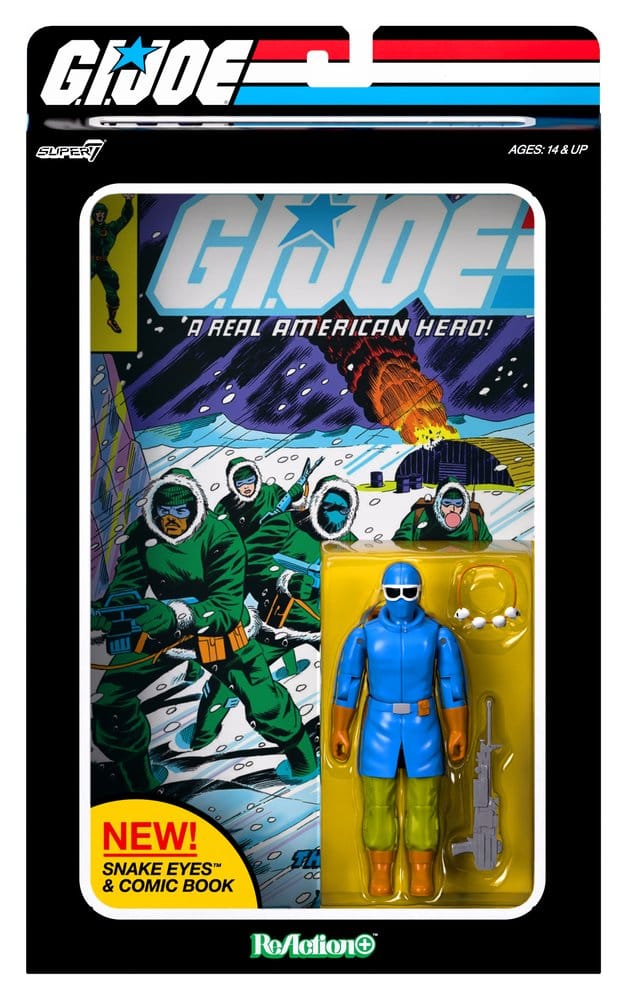 G.I. Joe ReAction+ Actionfigur Snake Eyes (Skybound Comic Box Series, Issue #2) Image 1