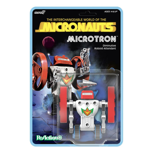 Micronauts ReAction+ Actionfigur Wave 02 Microtron 9 cm Image 2