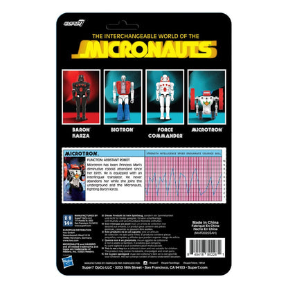 Micronauts ReAction+ Actionfigur Wave 02 Microtron 9 cm Image 3