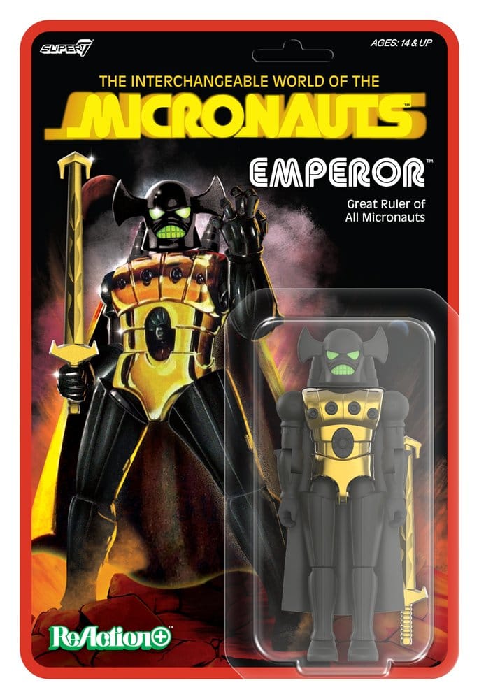 Micronauts ReAction+ Actionfigur Wave 03 Emperor 10 cm Image 2