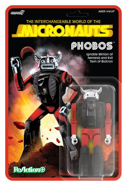 Micronauts ReAction+ Actionfigur Wave 04 Phobos Image 1