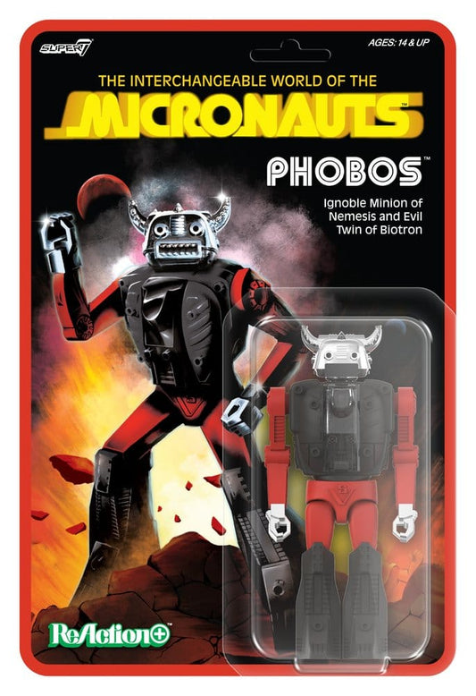 Micronauts ReAction+ Actionfigur Wave 04 Phobos Image 1