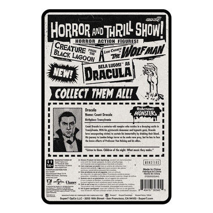 Universal Monsters ReAction+ Actionfigur Wave 1 Dracula 10 cm Image 3