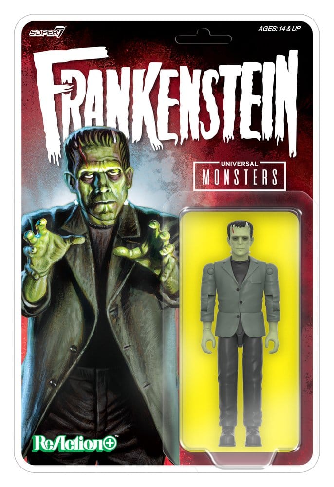 Universal Monsters ReAction+ Actionfigur Wave 02 Frankenstein Image 1
