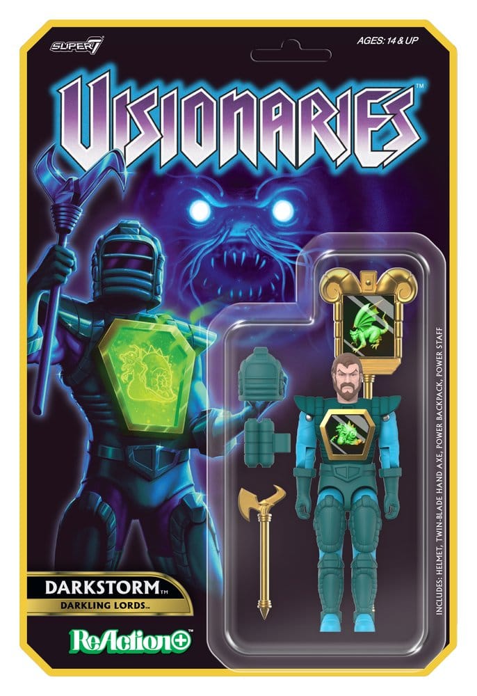 Visionaries ReAction+ Actionfigur Wave 01 Darkstorm Image 1