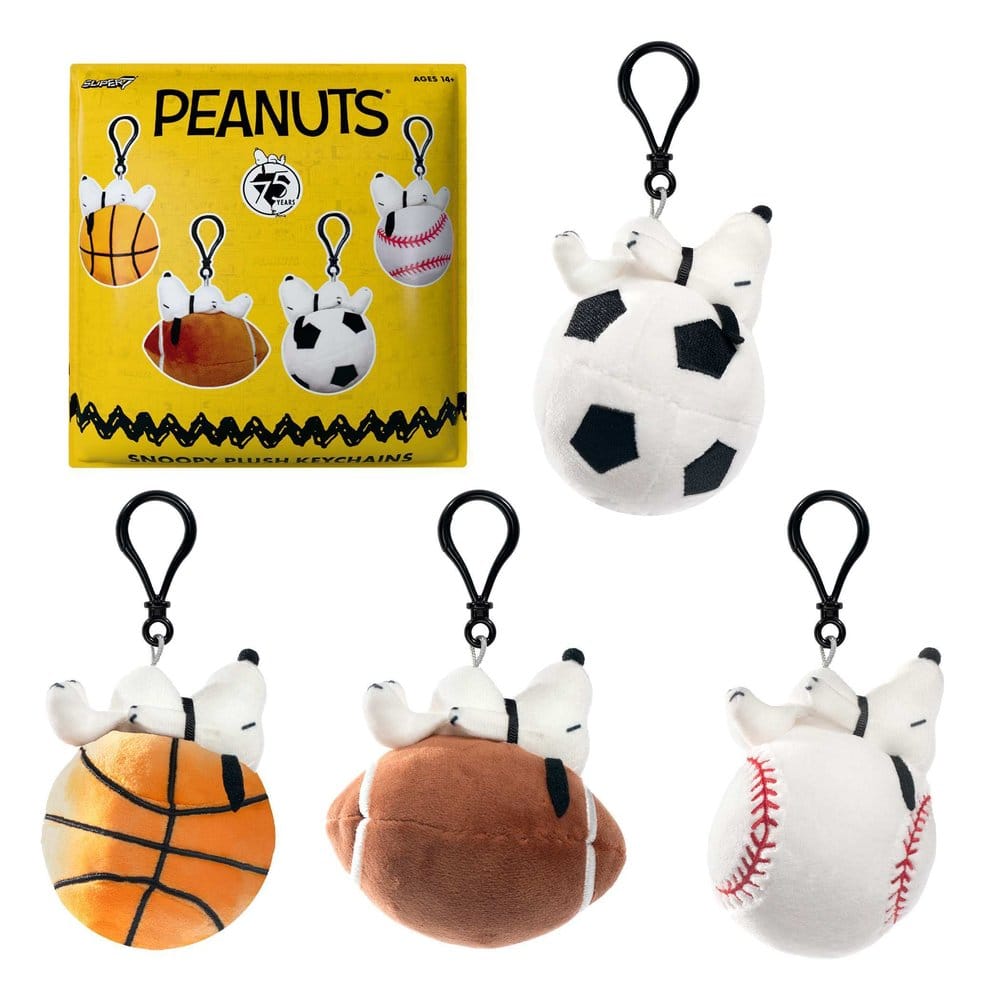 Peanuts Super Duper Plüsch Schlüsselanhänger Blind Bags Wave 1A Display (12) Image 3
