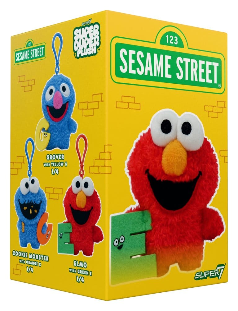 Sesame Street Super Duper Plüschfiguren Wave 01 Blind Box Display (12) Image 2