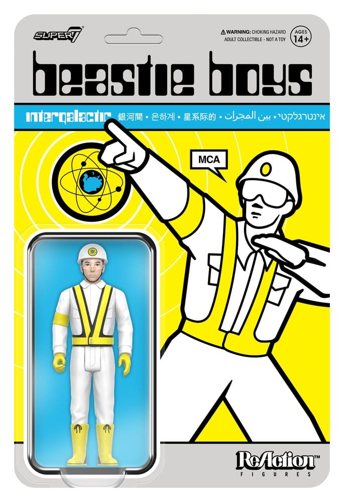 Beastie Boys ReAction Actionfigur Wave 04 MCA (Intergalactic Crossing Guard) Image 1