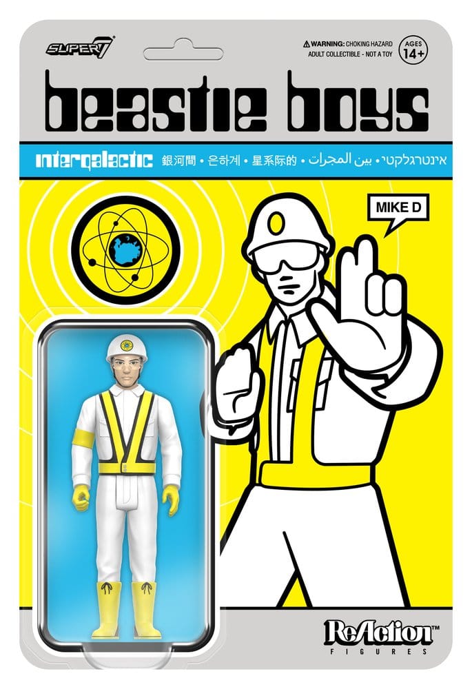 Beastie Boys ReAction Actionfigur Wave 04 Mike D (Intergalactic Crossing Guard) Image 1