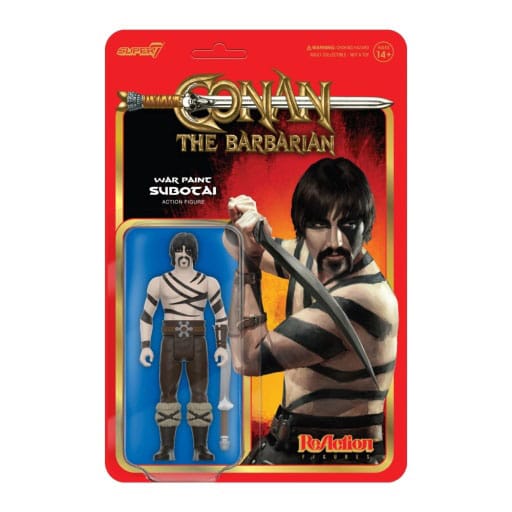 Conan Der Barbar ReAction Actionfigur Wave 02 Subotai (War Paint) 10 cm Image 1