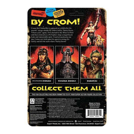Conan der Barbar ReAction Actionfigur Wave 01 Subotai 10 cm Image 2