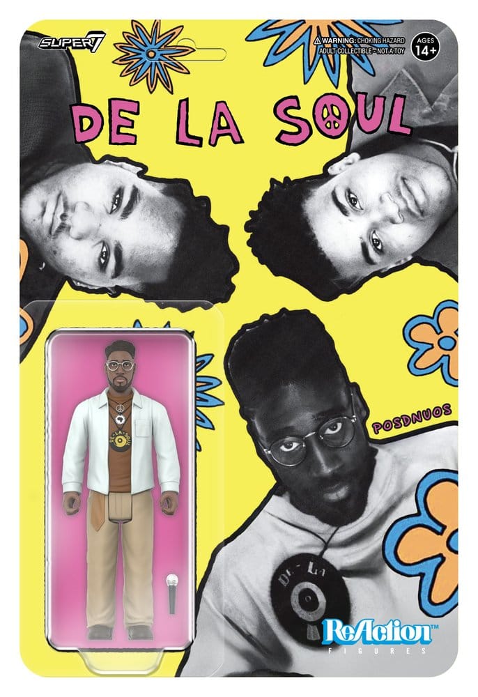 De La Soul ReAction Actionfigur Wave 01 Kelvin "Posdnuos" Mercer (Me, Myself & I) Image 1