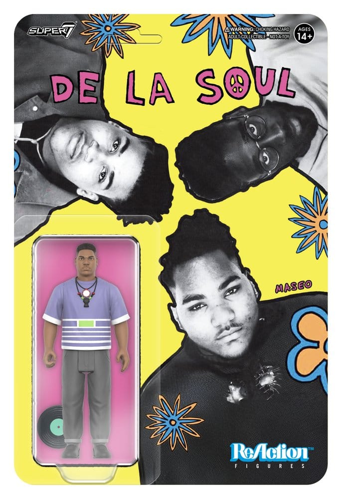 De La Soul ReAction Actionfigur Wave 01 Vincent "Maseo" Mason (Me, Myself & I) Image 1