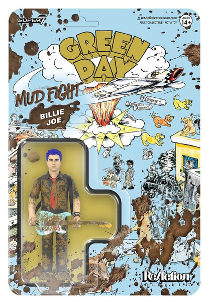 Green Day ReAction Actionfigur Wave 01 Billie Joe Armstrong (Mud Fight) Image 1